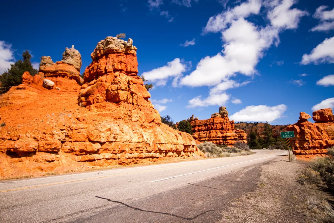 Red Canyon in Utah, USA